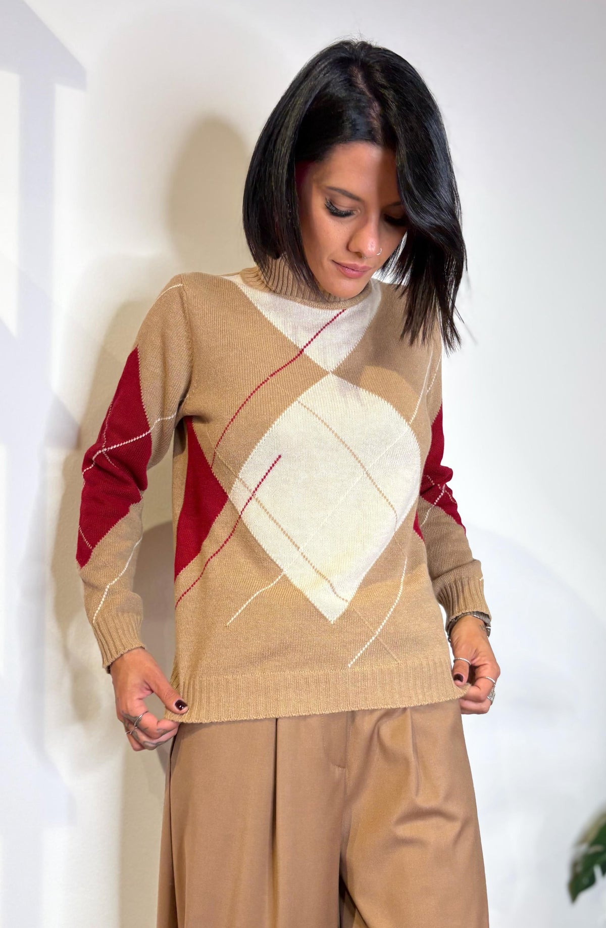 Pullover Collo Alto