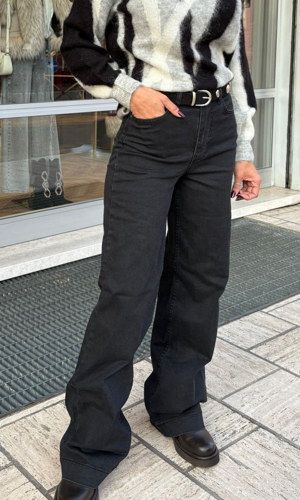 Nuparis Jeans Lunghi Neri (Numph)