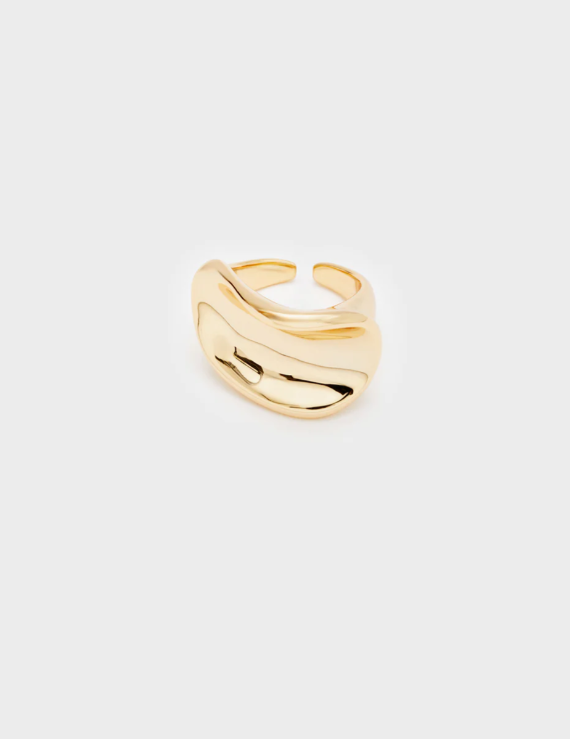 Anello sinuoso - Oro