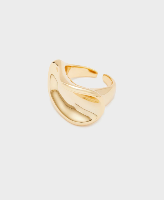 Anello sinuoso - Oro