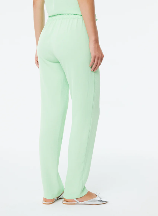 Pantalone Fluido - verde pastello
