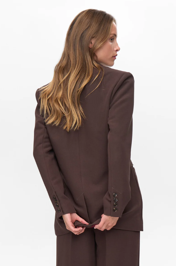 Blazer Nubussy Black Coffee