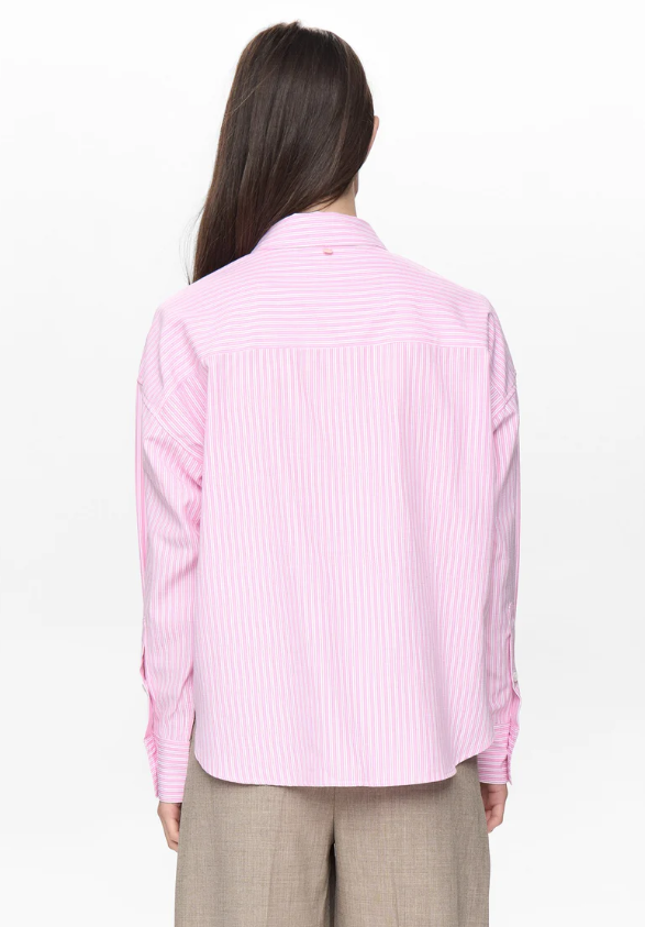 Camicia Rosa a righe