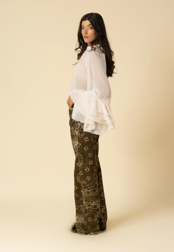 Straight Leg Bandana – Army