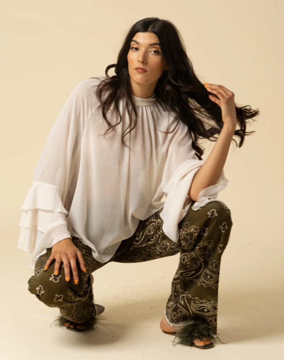Straight Leg Bandana – Army