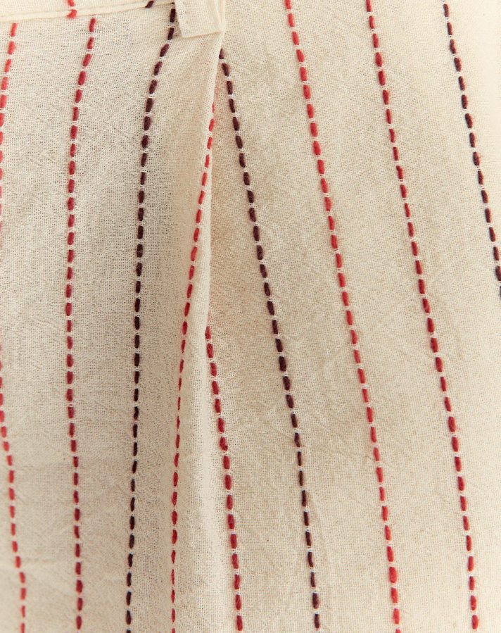 Bermuda Sartoriali a Righe con Pinces