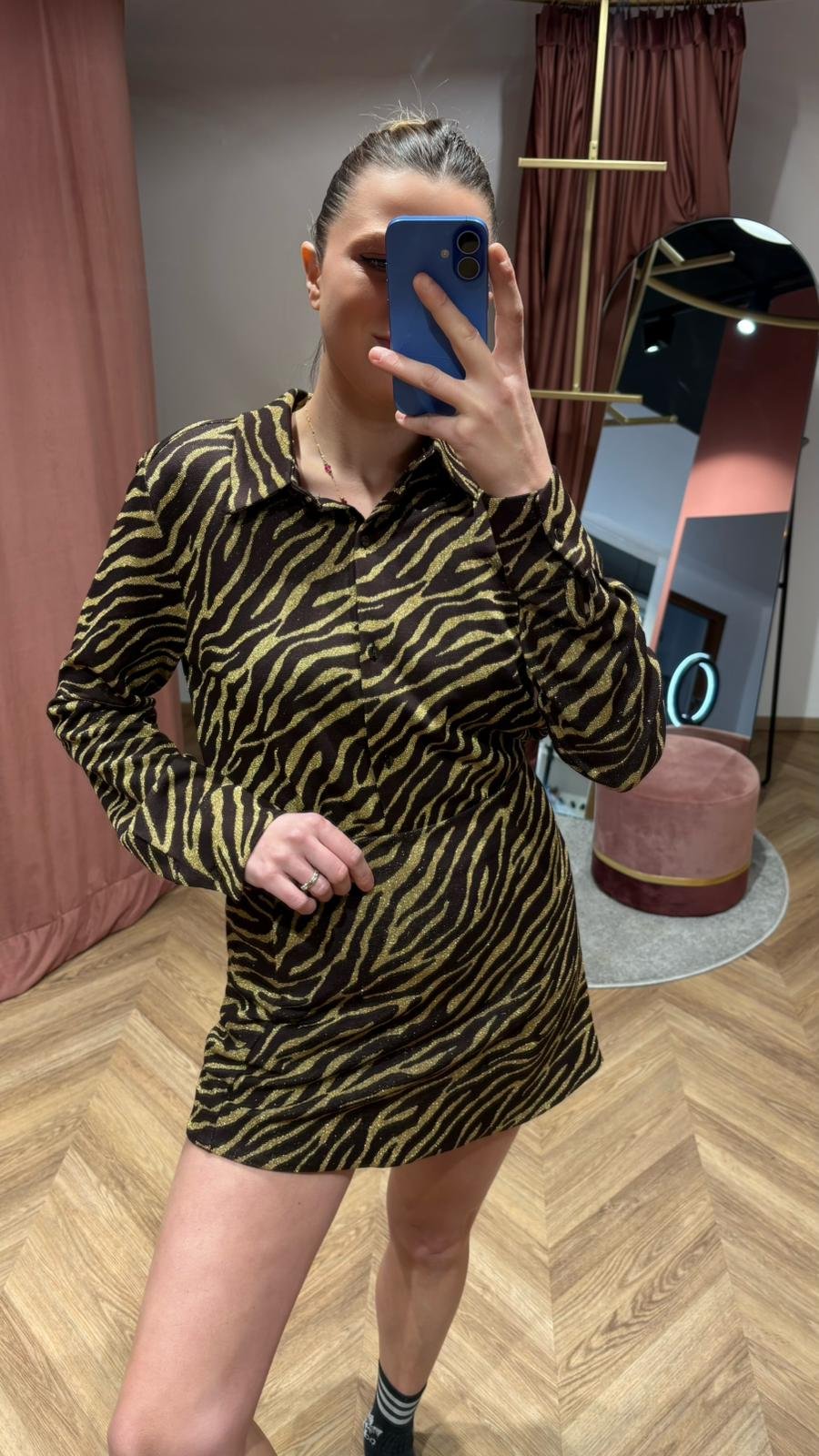 Camicia Milos Zebra Jacquard
