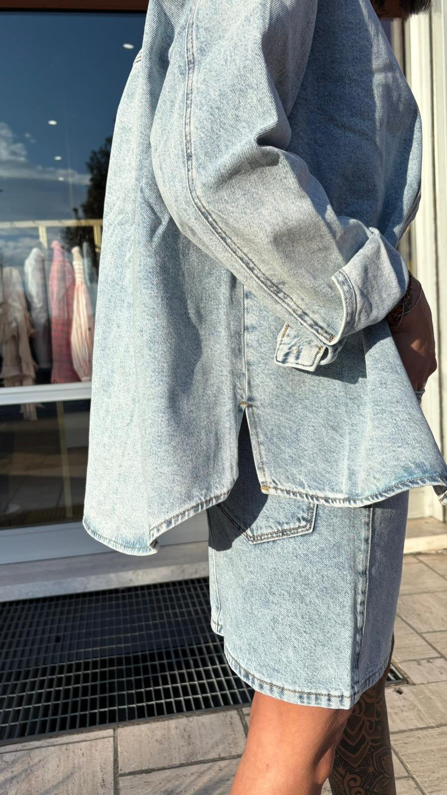 Camicia Denim Chiaro